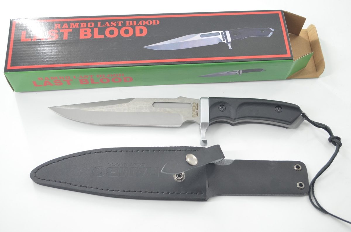Rambo V Last Blood Heartstopper MK-8 Collectible Replica Knife - detail view 4