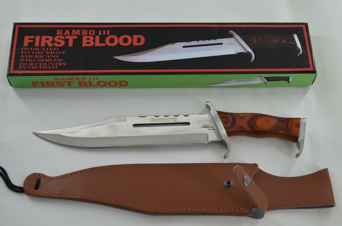First Blood Rambo Part III Collectible Replica Knife - detail view 3
