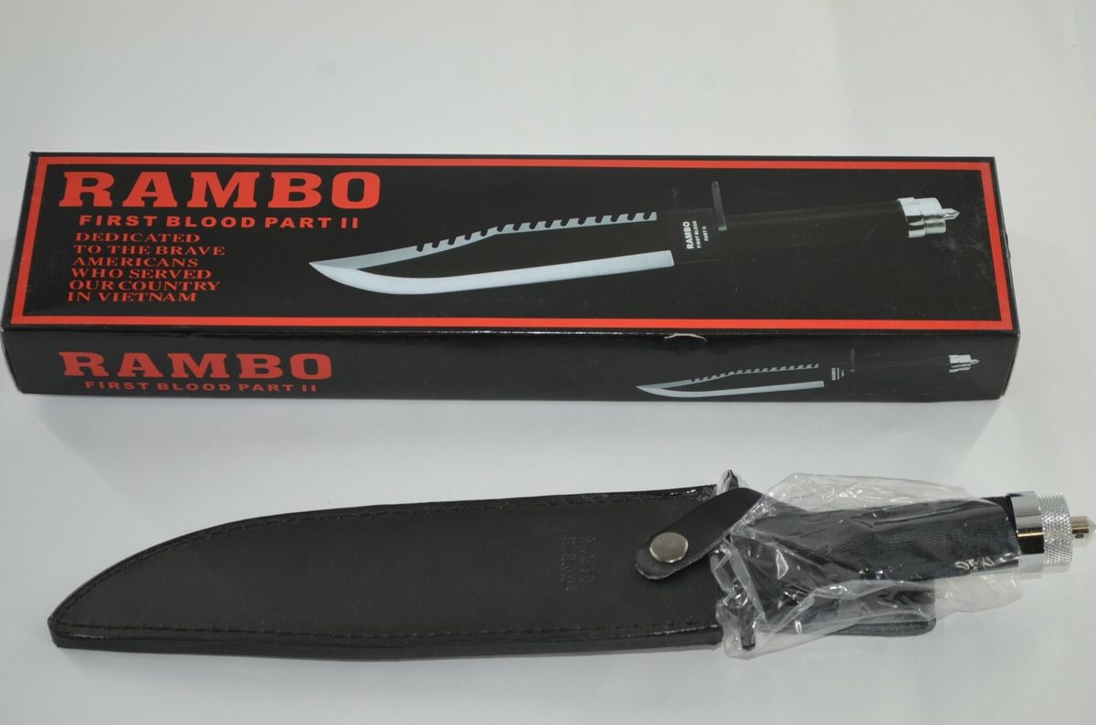 Rambo First Blood Part Two Collectible Replica Knife - detail view 4