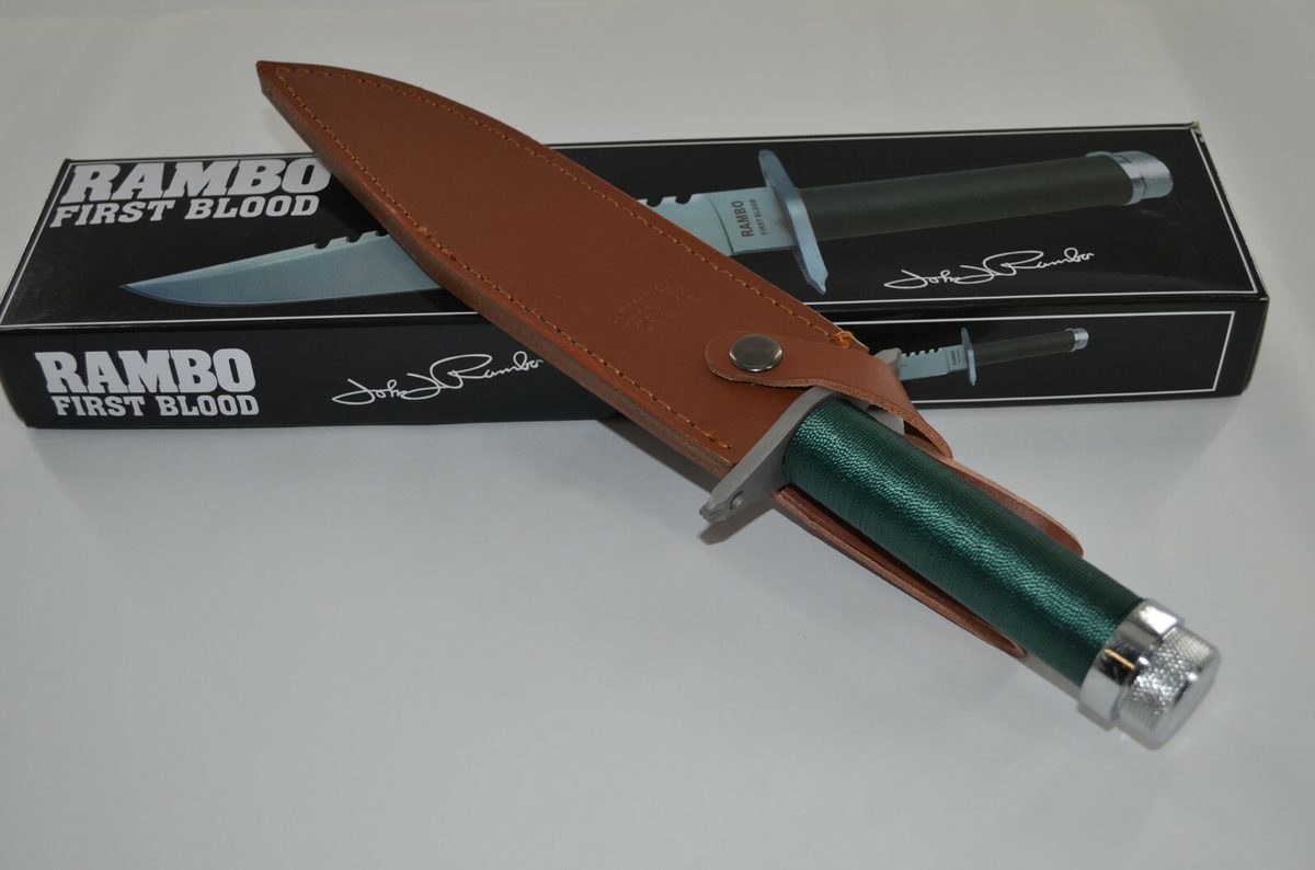 Rambo First Blood Part One Collectible Replica Knife - detail view 3