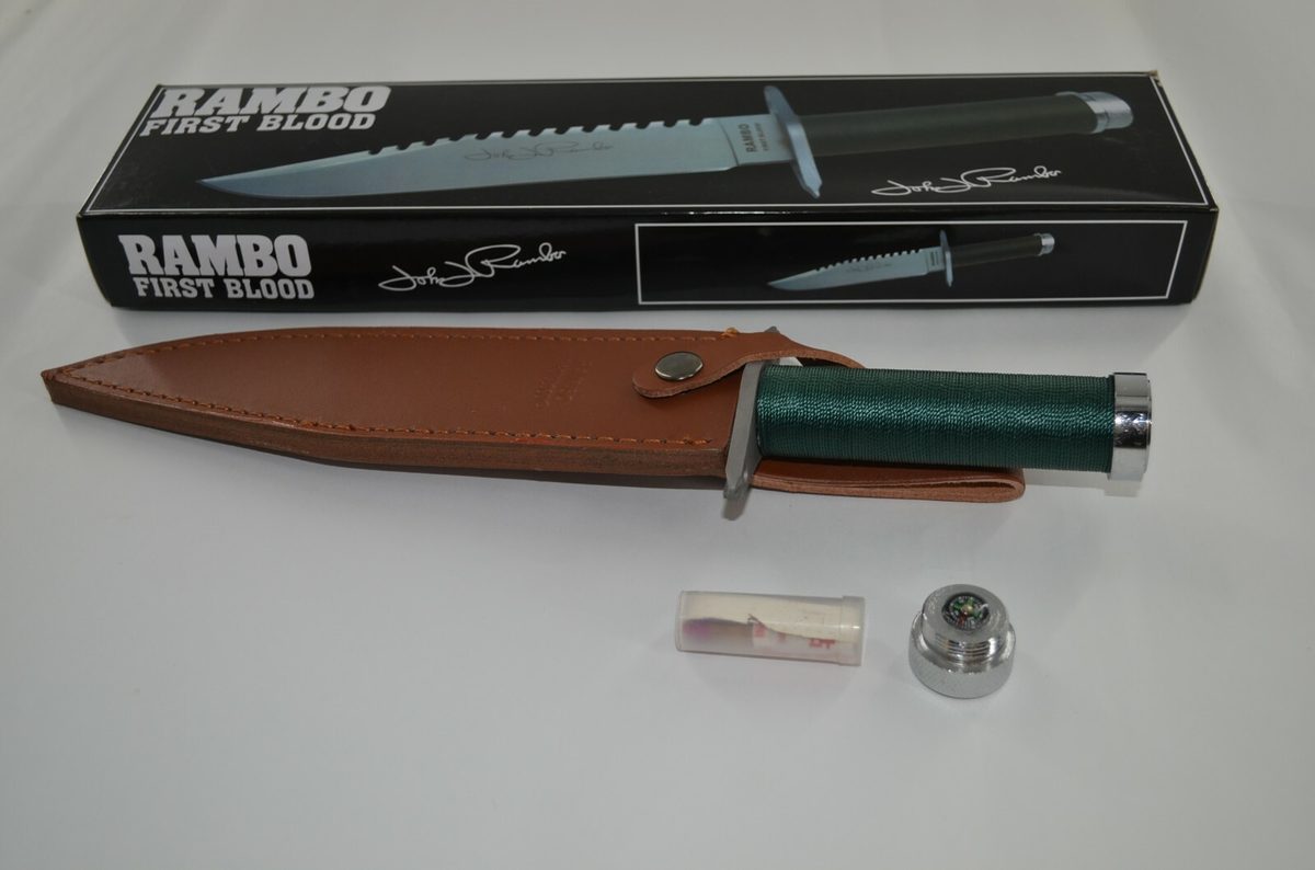 Rambo First Blood Part One Collectible Replica Knife - detail view 4