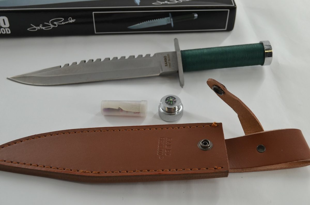 Rambo First Blood Part One Collectible Replica Knife - detail view 6