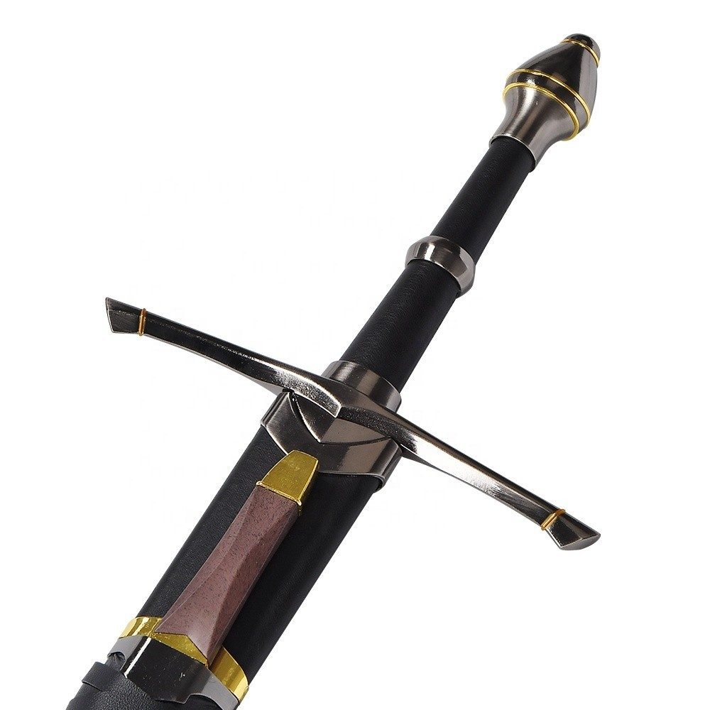 Lord of the Rings Strider's Ranger Sword with Scabbard & Dagger & Wall Plaque - detail view 5
