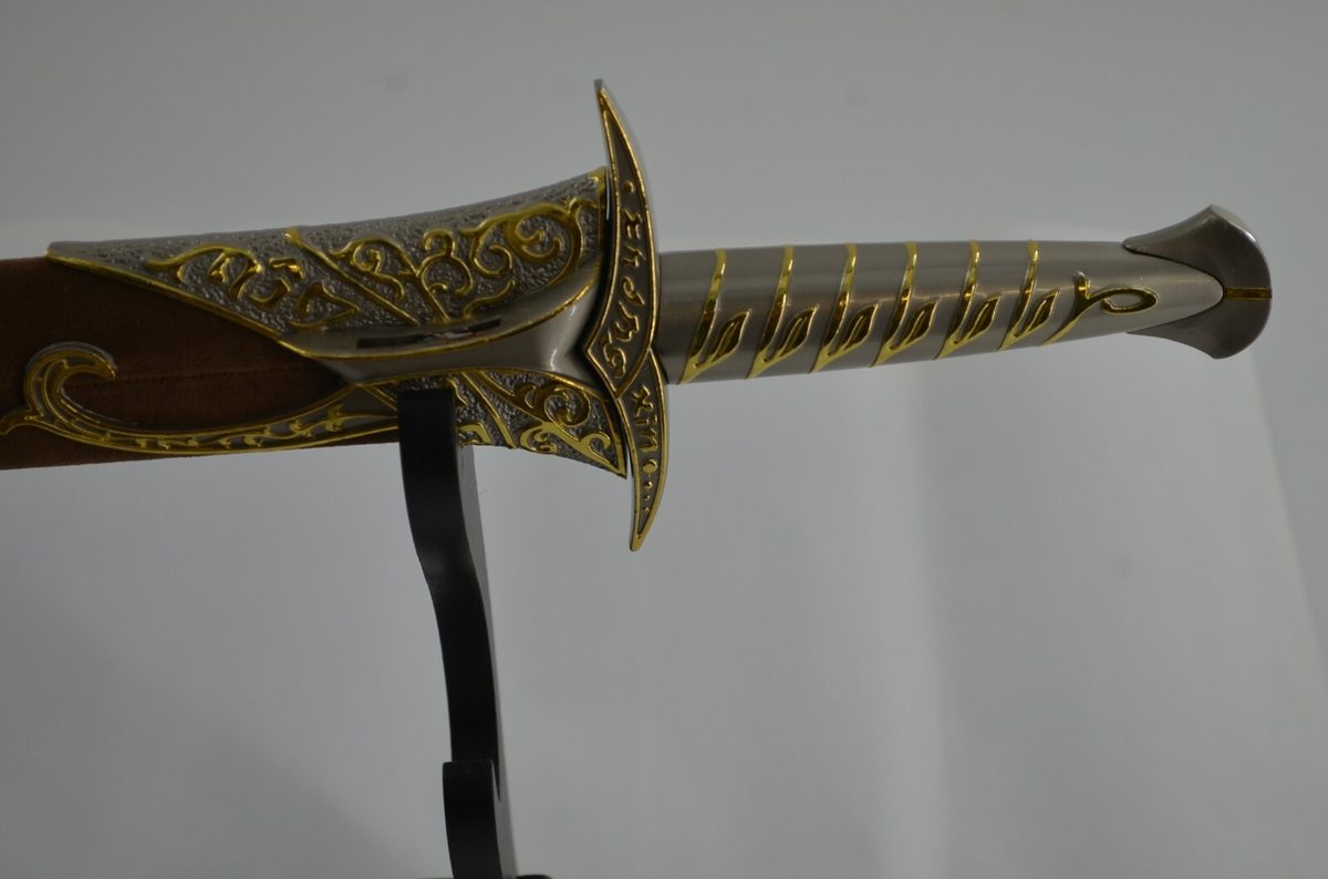 Sting,golden Sword of Frodo Lord of the Rings / the Hobbit - detail view 4
