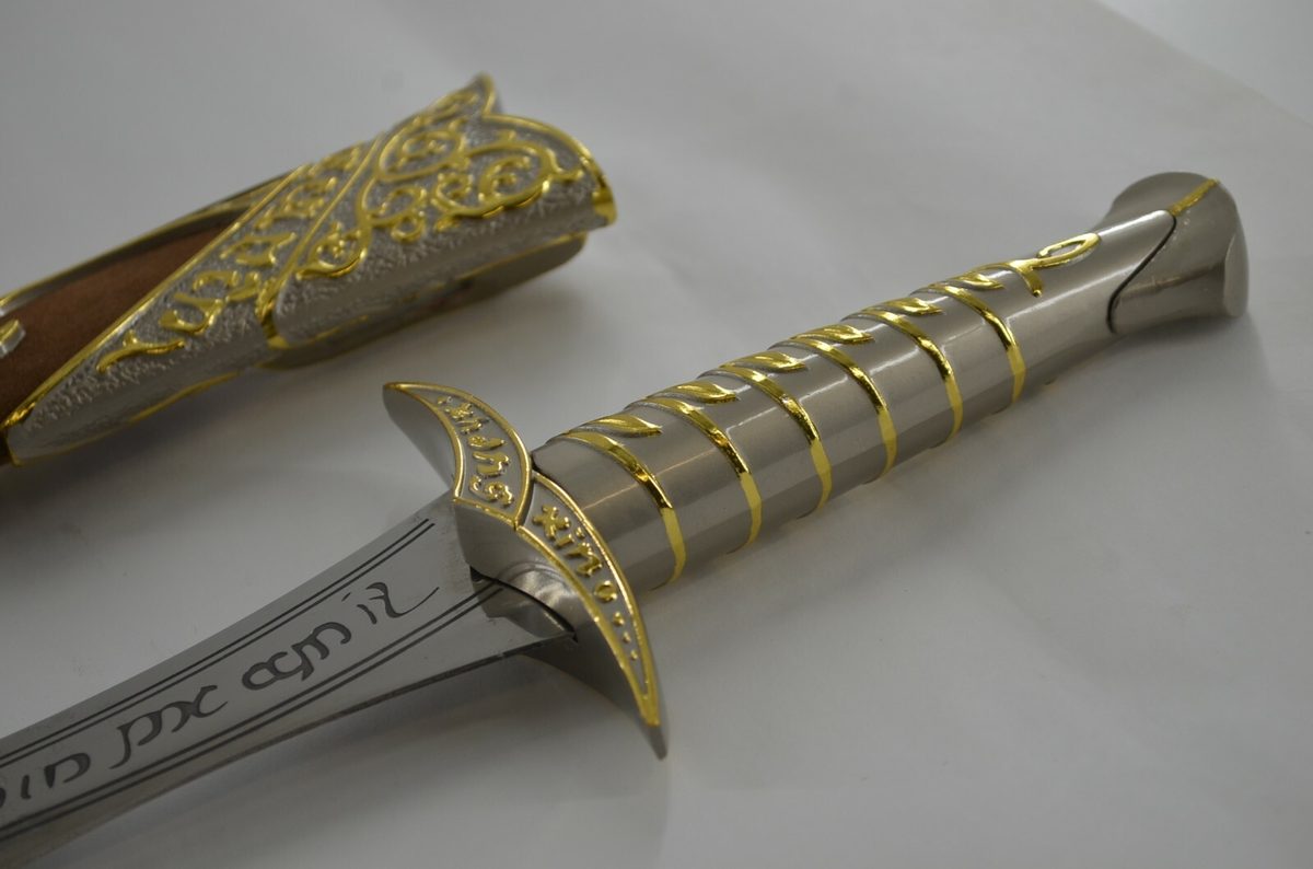Sting,golden Sword of Frodo Lord of the Rings / the Hobbit - detail view 6