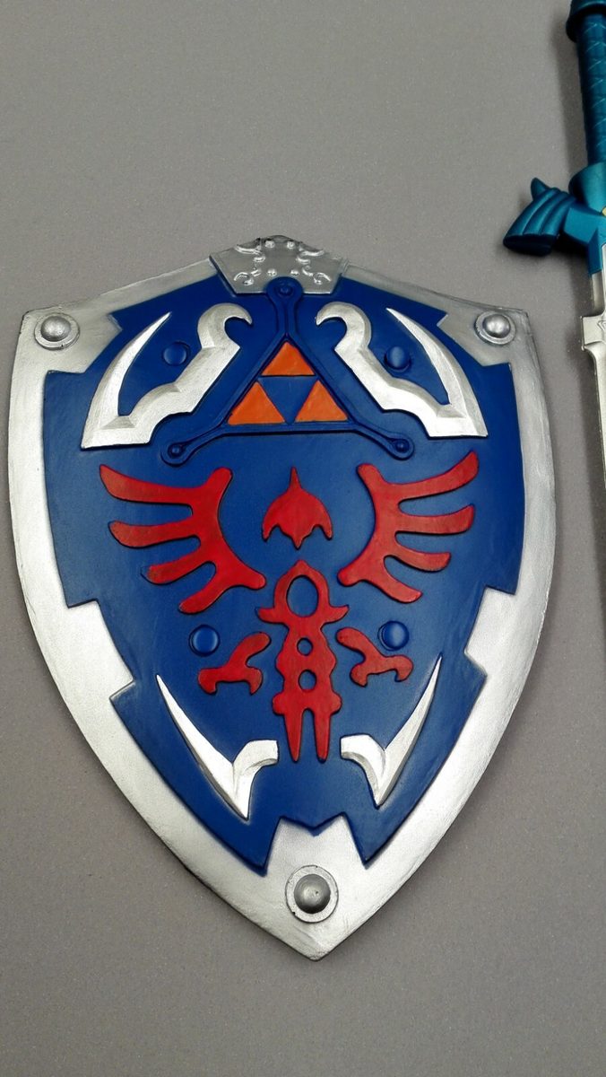 Set of 2 — Zelda Memory Foam Blade Skyward True Master Sword with Shield - detail view 2
