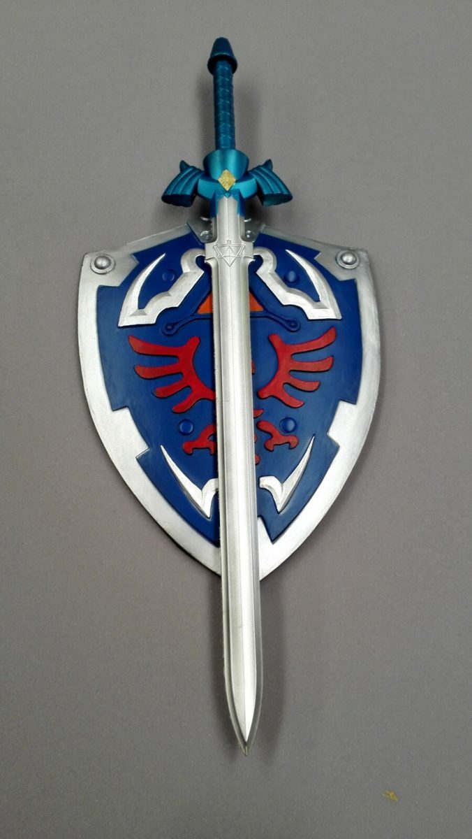 Set of 2 — Zelda Memory Foam Blade Skyward True Master Sword with Shield - detail view 4
