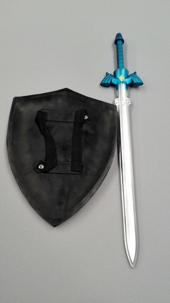Set of 2 — Zelda Memory Foam Blade Skyward True Master Sword with Shield - detail view 5