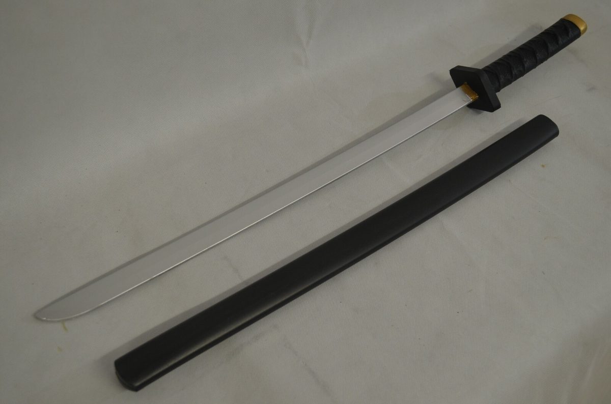 Set of 2 — PU Foam Japanese Katana Sword with Sheath for Kids - detail view 3