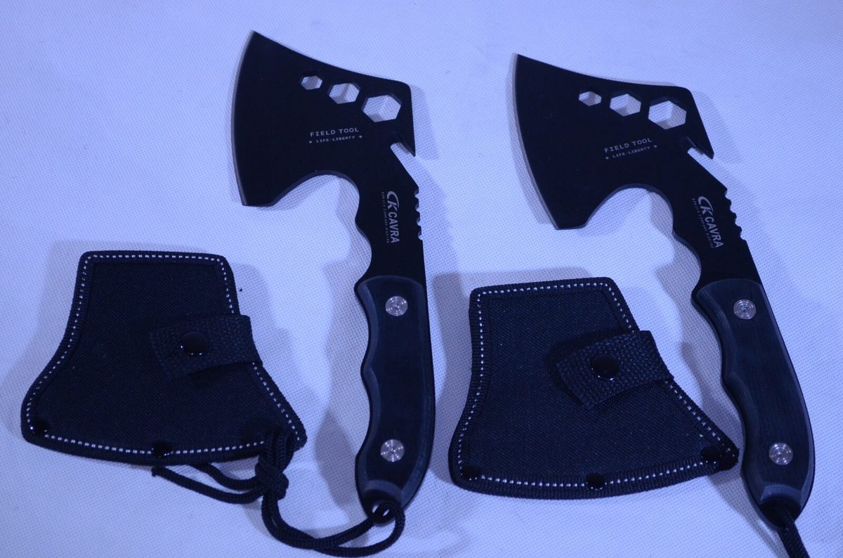 Set of 2 — CK Throwing Axe — Collectible Display Piece - detail view 3