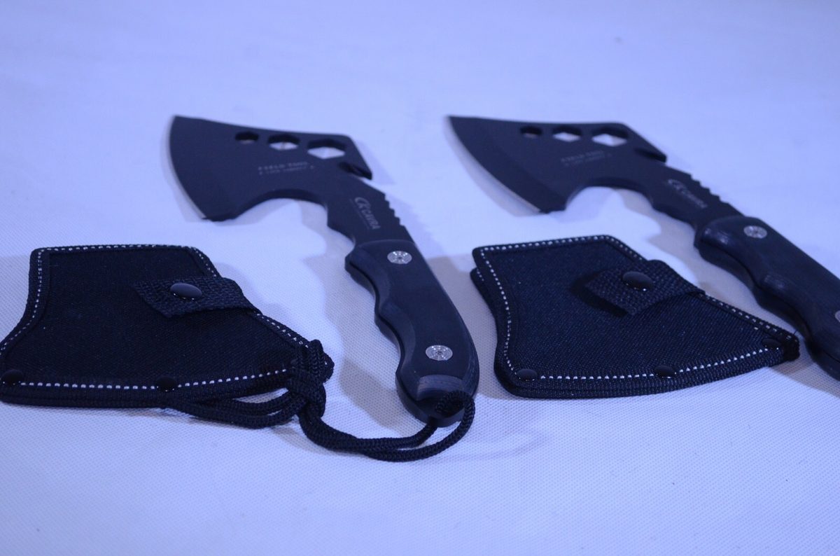 Set of 2 — CK Throwing Axe — Collectible Display Piece - detail view 4