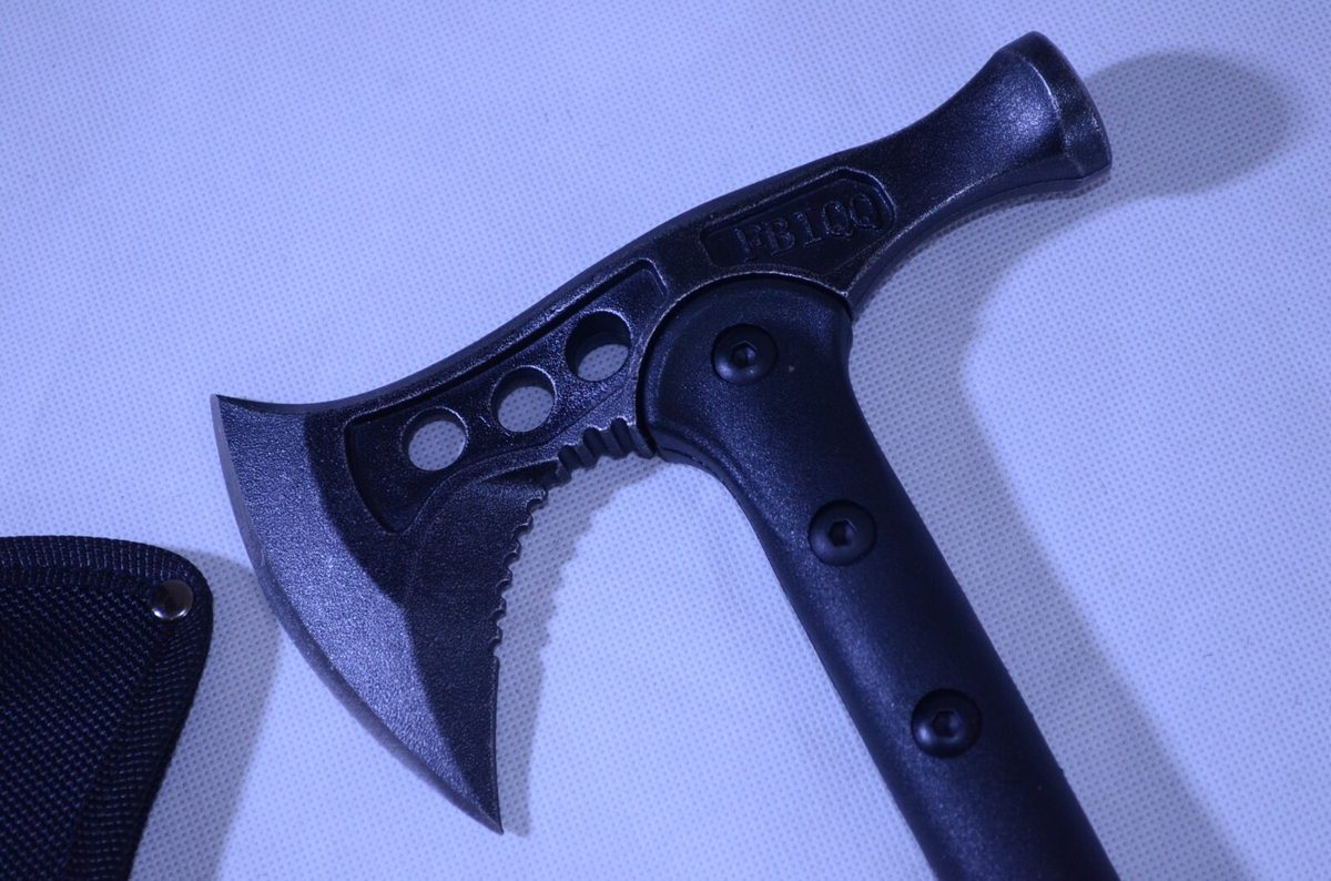 FBIQQ Tomahawk Hammer Axe — Collectible Display Piece - detail view 2