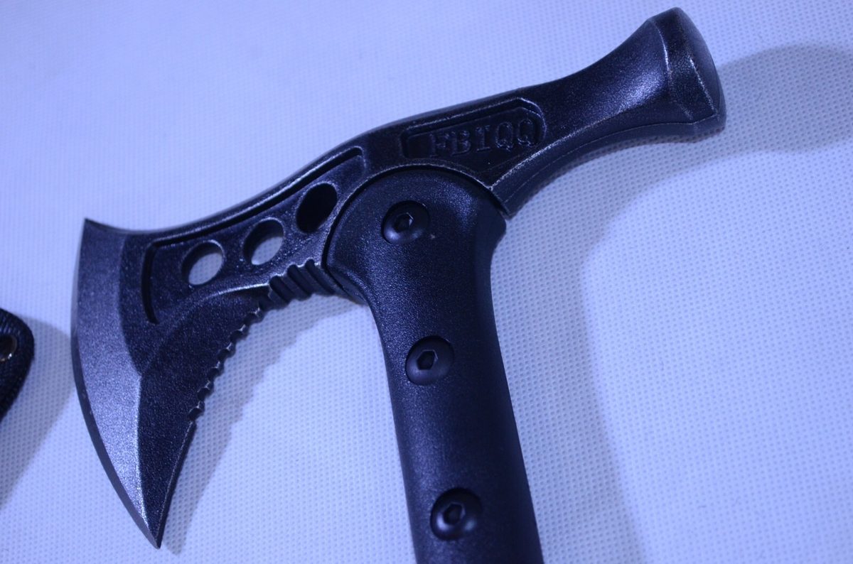 FBIQQ Tomahawk Hammer Axe — Collectible Display Piece - detail view 4