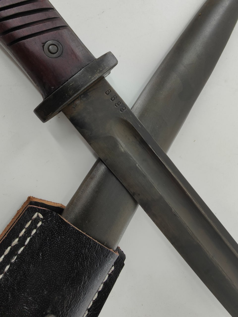 WWII-Style German K98 Bayonet — Reproduction - detail view 3