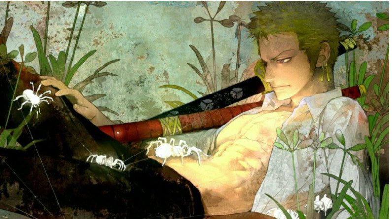 41" One Piece Zoro Shusui Sword Katana Cosplay - detail view 2