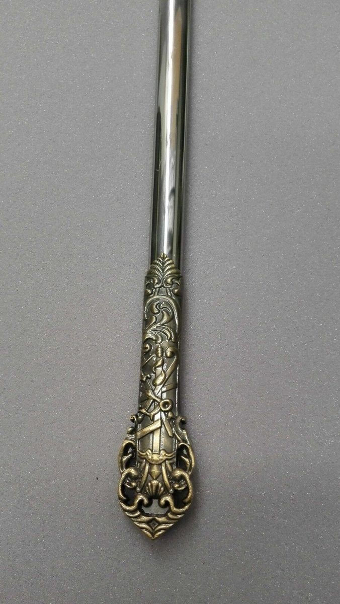 Masonic Templar Knight Sword, Crown Cross - detail view 6