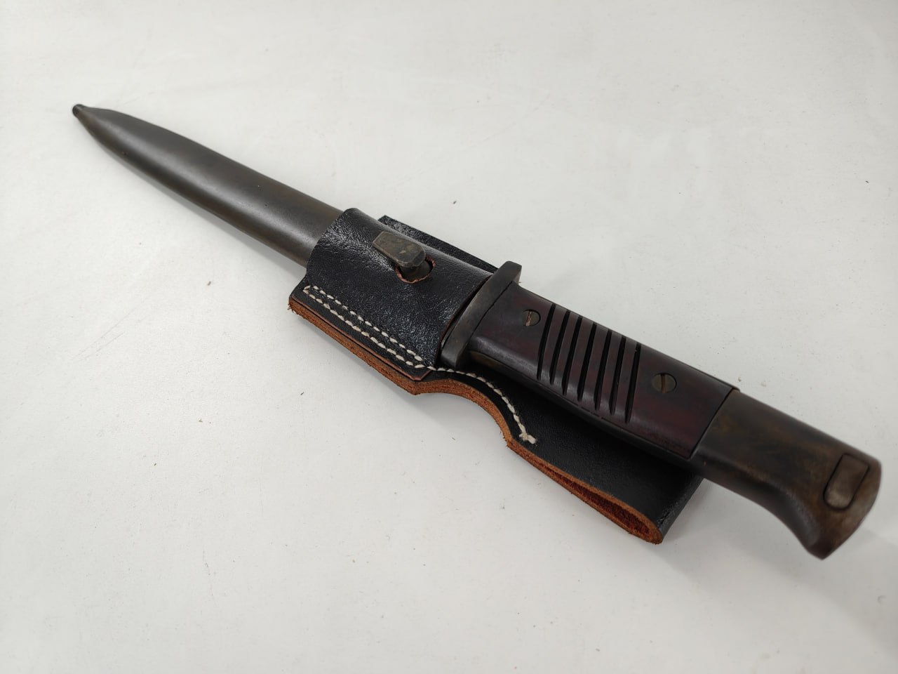 WWII-Style German K98 Bayonet — Reproduction - detail view 5
