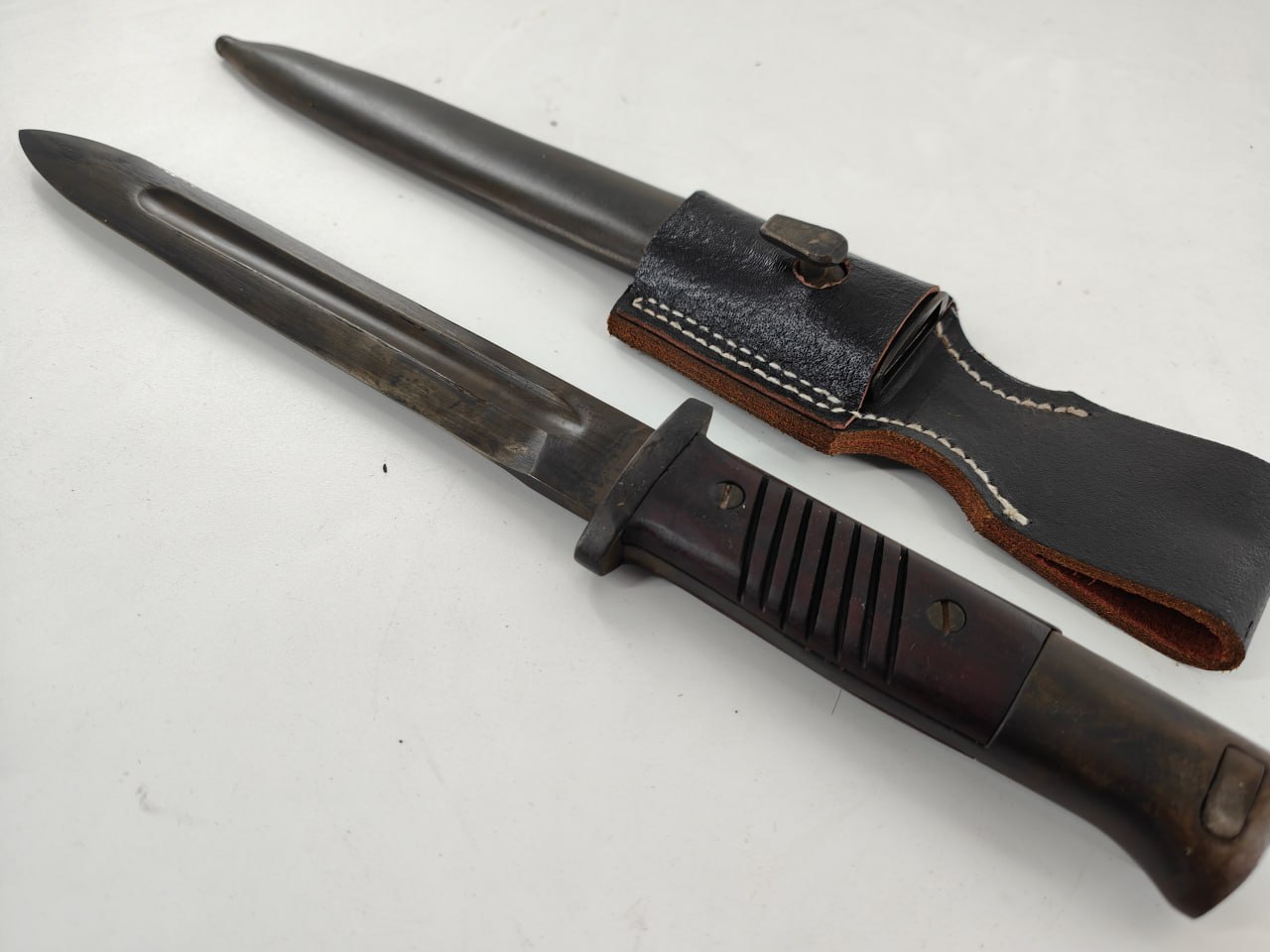 WWII-Style German K98 Bayonet — Reproduction - detail view 6