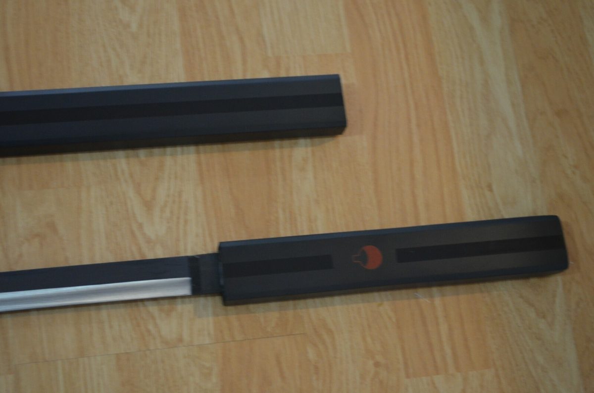 Naruto Sasuke Grass Cutter Black Ninja Sword Carbon Steel Blade Katana - detail view 5