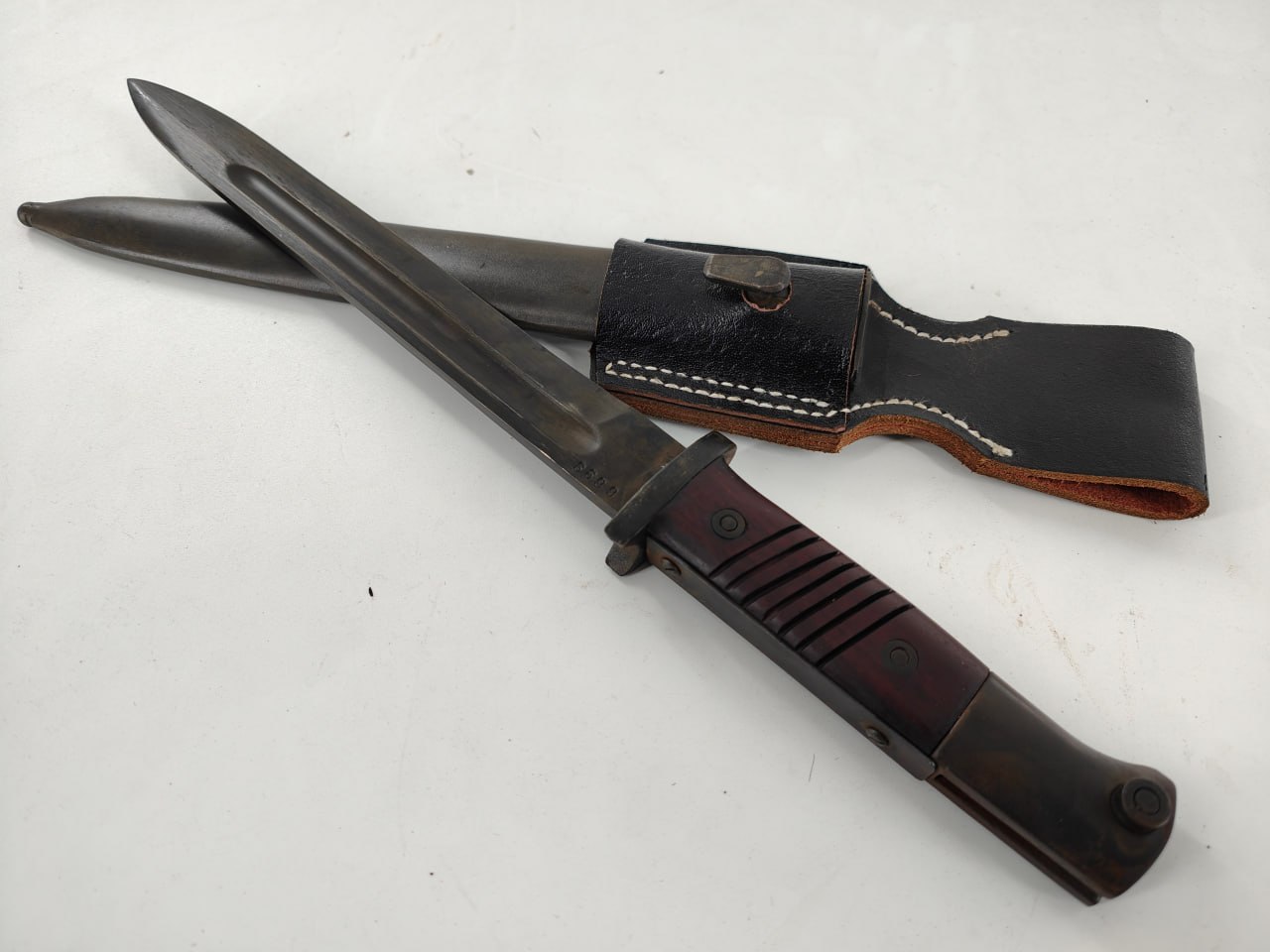 WWII-Style German K98 Bayonet — Reproduction - detail view 7
