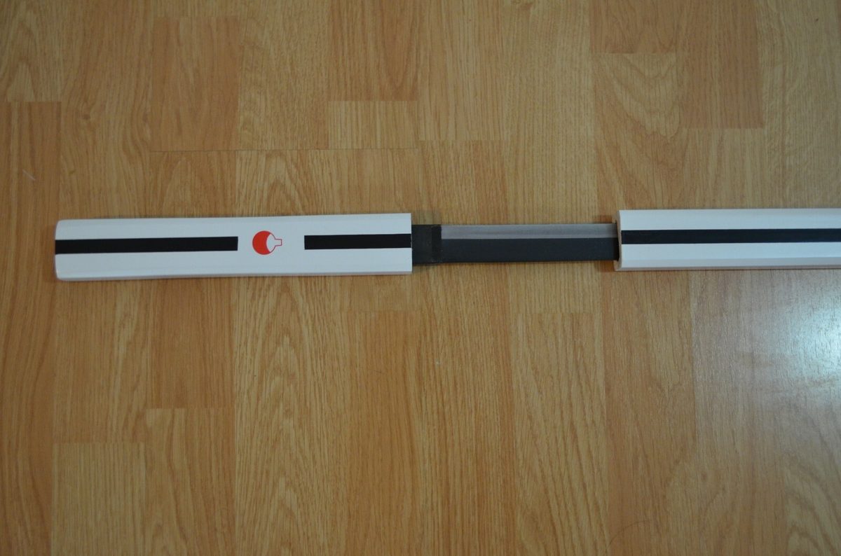 Naruto Sasuke Grass Cutter White Ninja Sword Carbon Steel Blade Katana - detail view 3