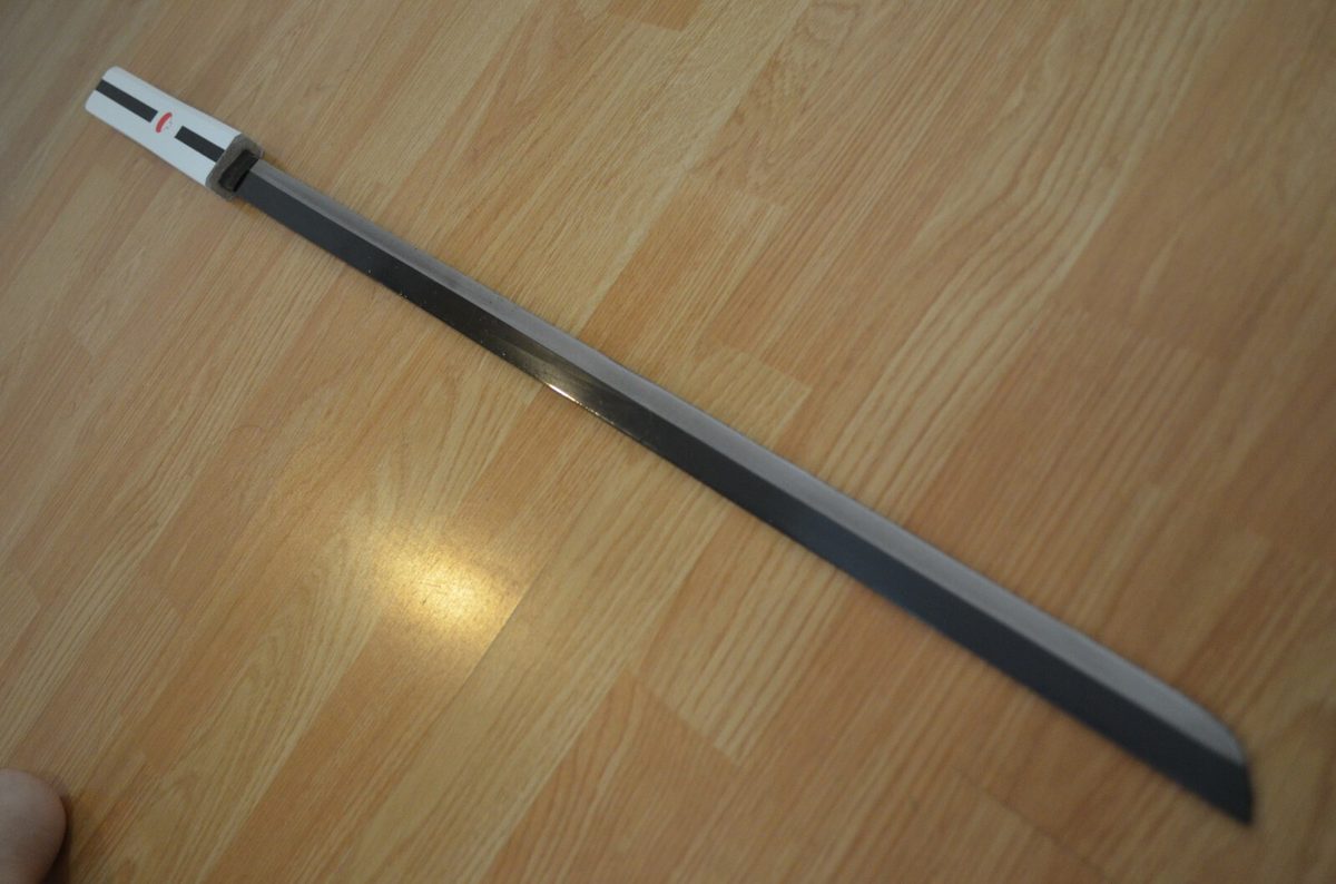Naruto Sasuke Grass Cutter White Ninja Sword Carbon Steel Blade Katana - detail view 6