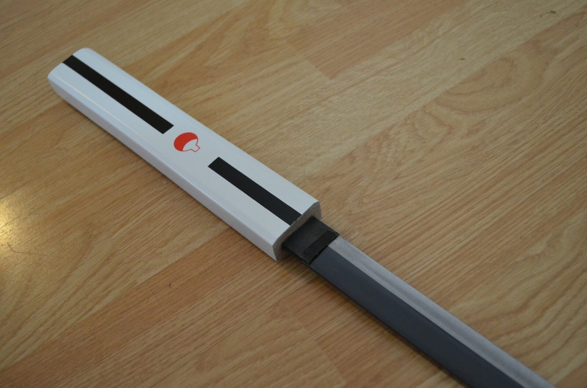 Naruto Sasuke Grass Cutter White Ninja Sword Carbon Steel Blade Katana - detail view 7