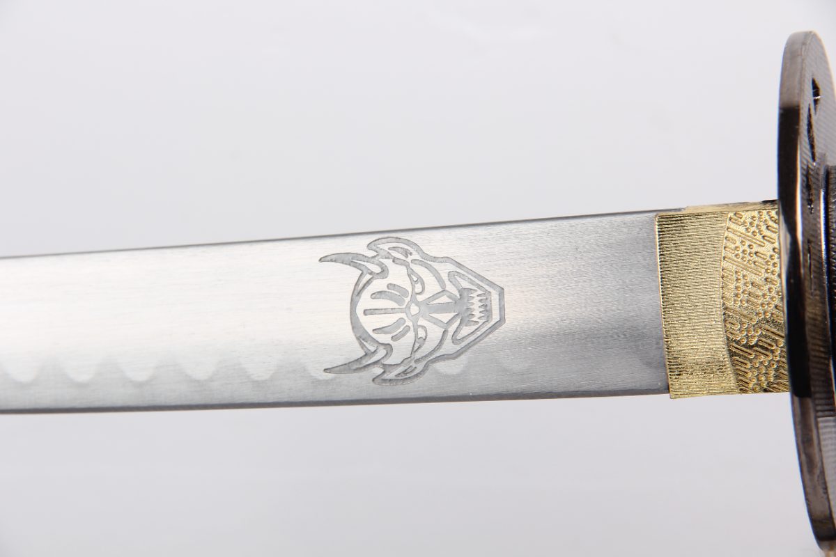 Set of 3 — Kill Bill Devil Katana Wakizashi Tanto (Collectible Display Replica) - detail view 3