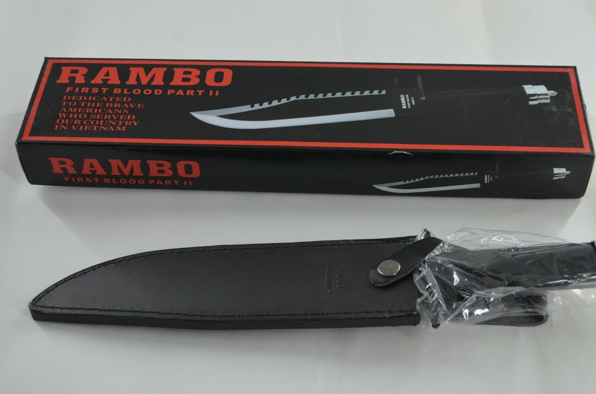 Set of 3 — Rambo First Blood I–III Collectible Replica Knife - detail view 5